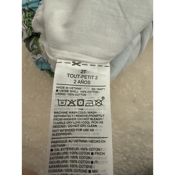 NWT Janie & Jack White Lined Ruffle Top & Floral Ruffle Hem Short Set - Size 2T - Picture 16 of 16